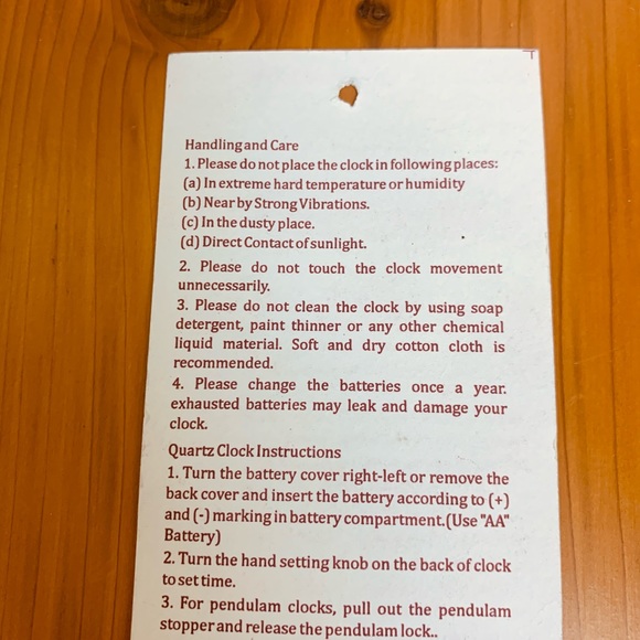 Decorative Wood Ethnic Clock Bombay India - Picture 6 of 8